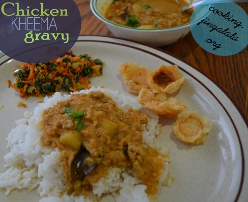 Chicken Keema Kulambu | Indian Style Ground Chicken Sauce | Cooking