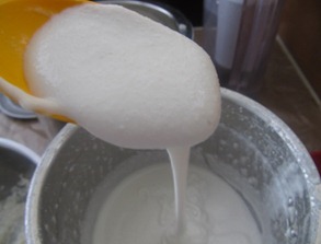 homemade idly batter in mixie