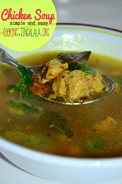 South Indian Style Chicken Soup